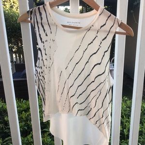 Allsaints tank. WORN ONCE.